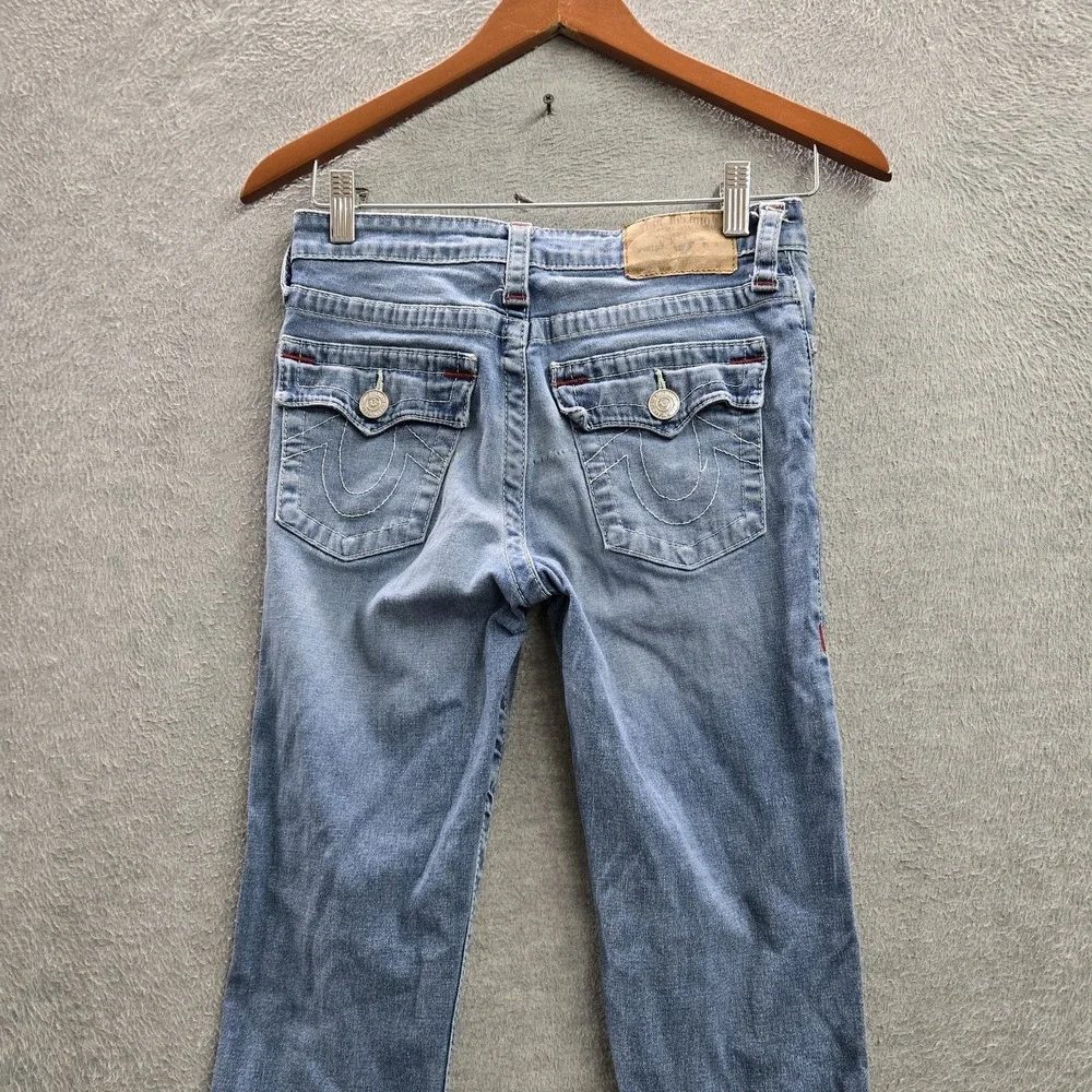True Religion‎ Girls Jeans 12 Light Blue Denim Skinny 27